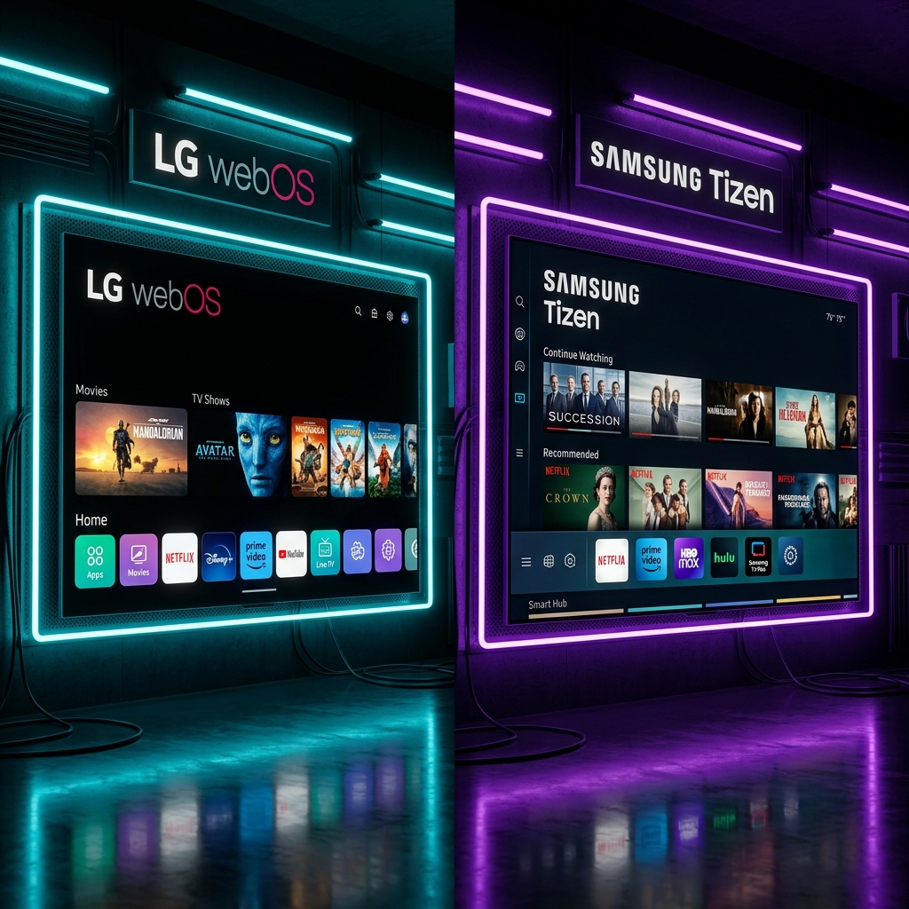 LG webOS ou Samsung Tizen pour le streaming OTT ?