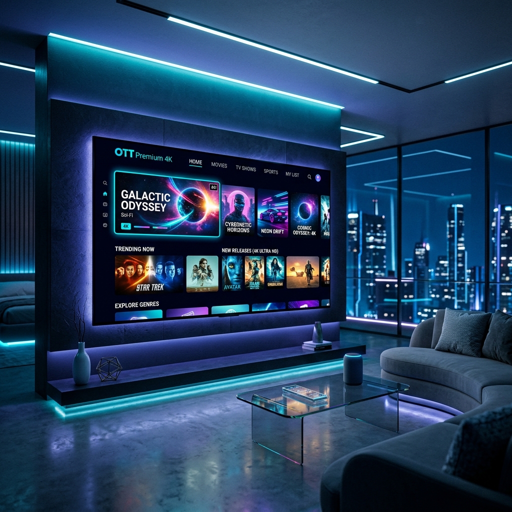 OTT Premium : guide complet du streaming IPTV en 4K